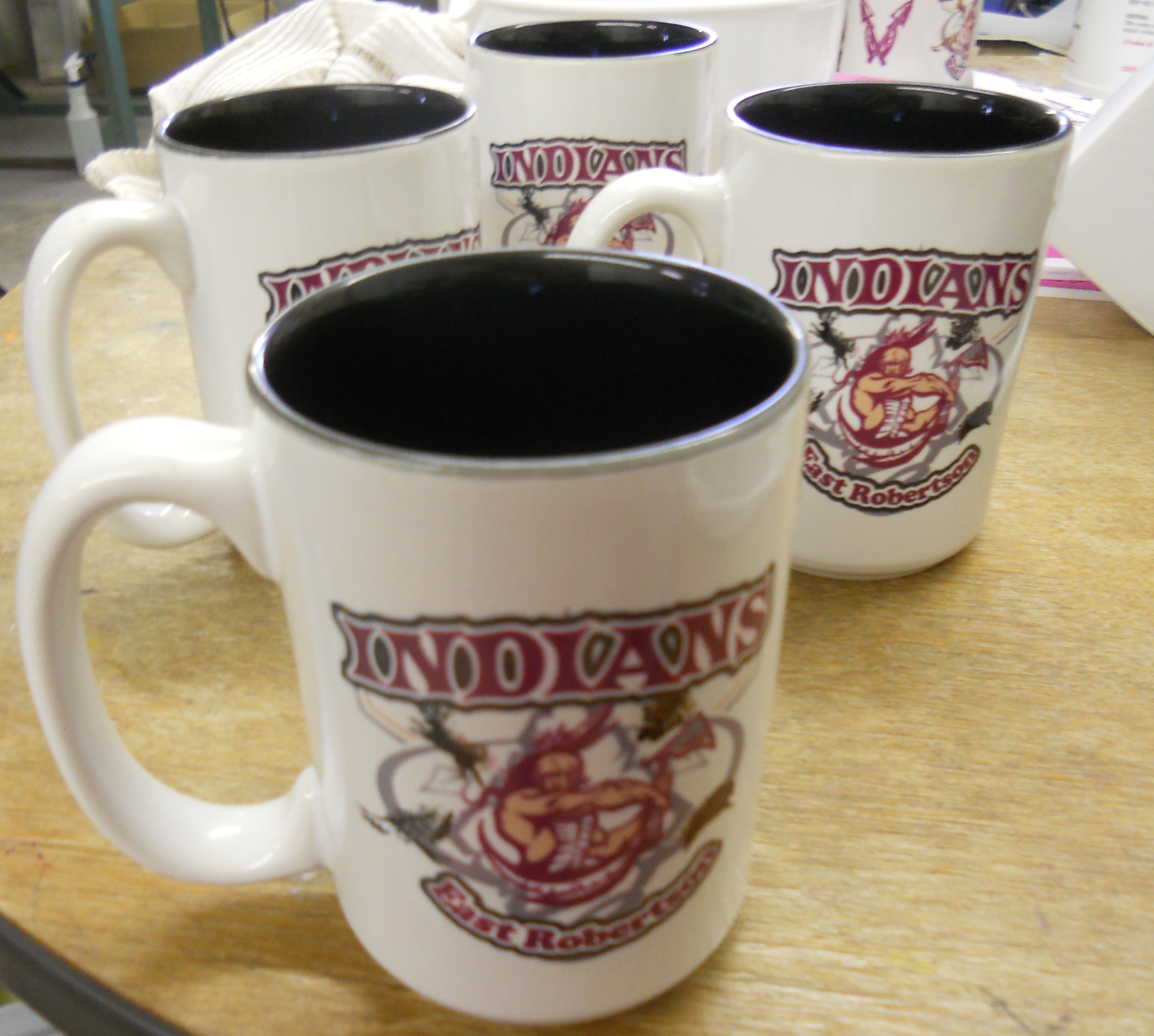 Indian Mugs made with sublimation printing